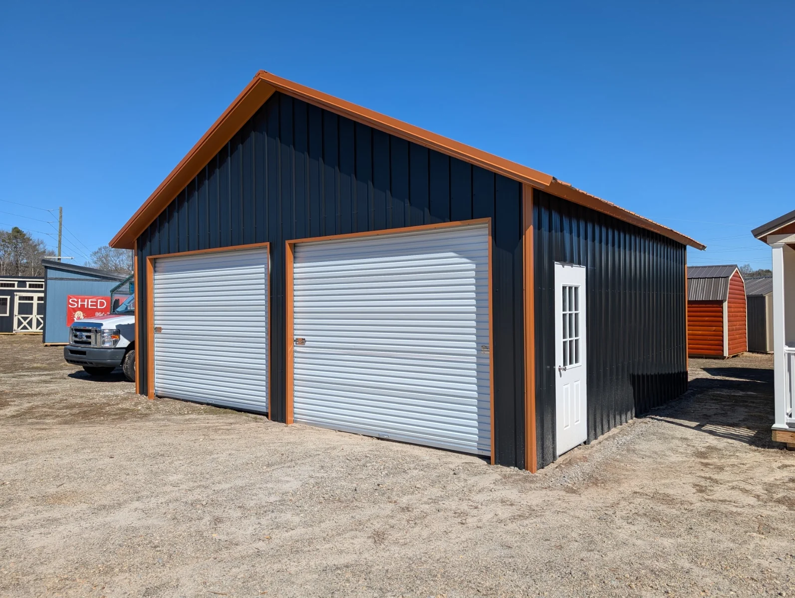 24x25x9 Vertical Garage